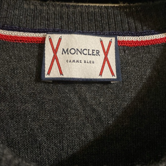Authentic Moncler Gamme Bleu Cashmere/Silk Crewneck Sweater - Picture 4 of 10